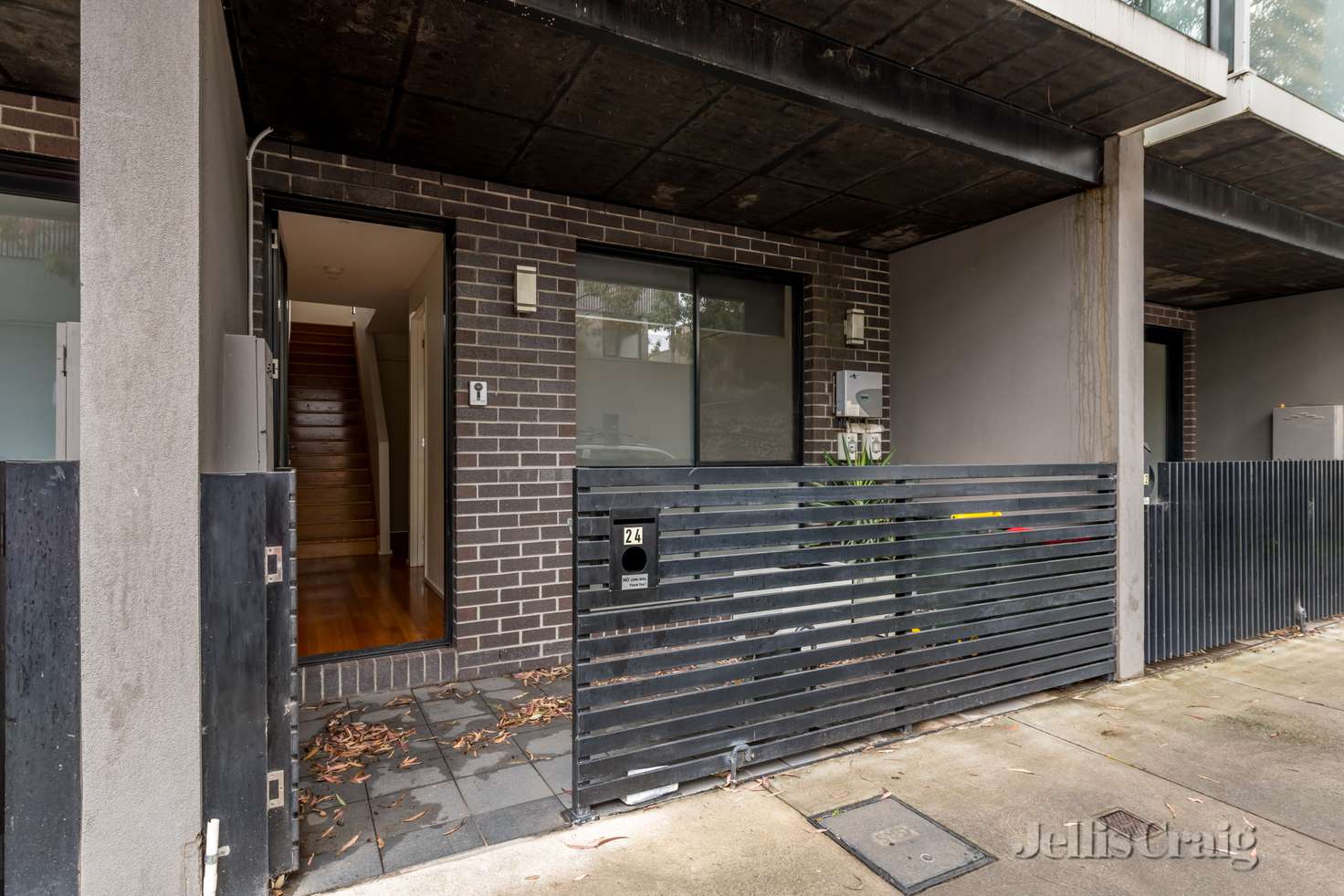 Main view of Homely townhouse listing, 24 Mary Moodie Way, Brunswick East VIC 3057