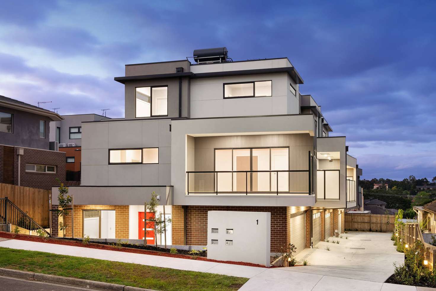 Main view of Homely townhouse listing, 2/1 Verbena Street, Templestowe VIC 3106