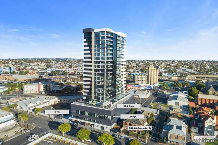 Second view of Homely apartment listing, 7/18-20 Cavendish Street, Geelong VIC 3220