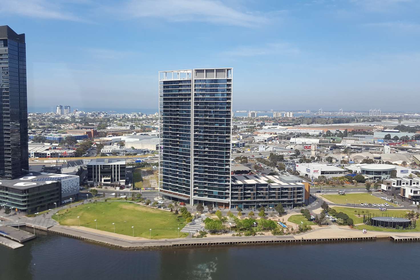 Main view of Homely apartment listing, 2406N/883 Collins Street, Docklands VIC 3008