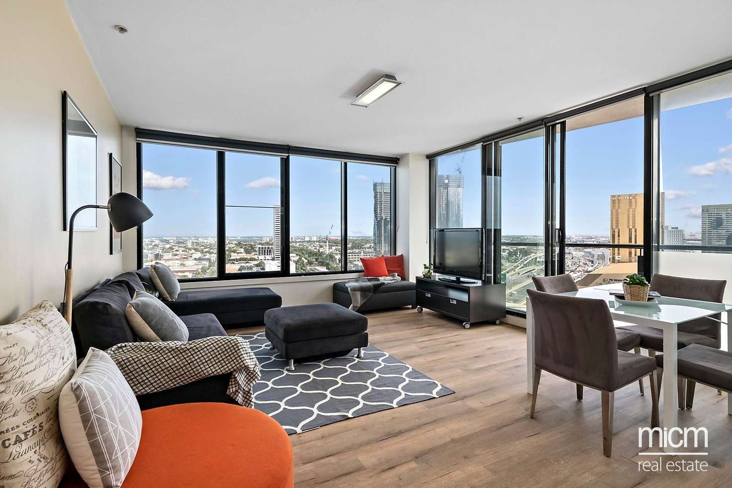 Main view of Homely apartment listing, 17Flr,99 Whiteman Street, Southbank VIC 3006