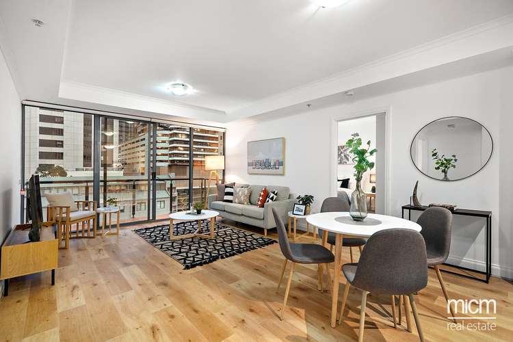 Second view of Homely apartment listing, 55/283 Spring Street, Melbourne VIC 3000