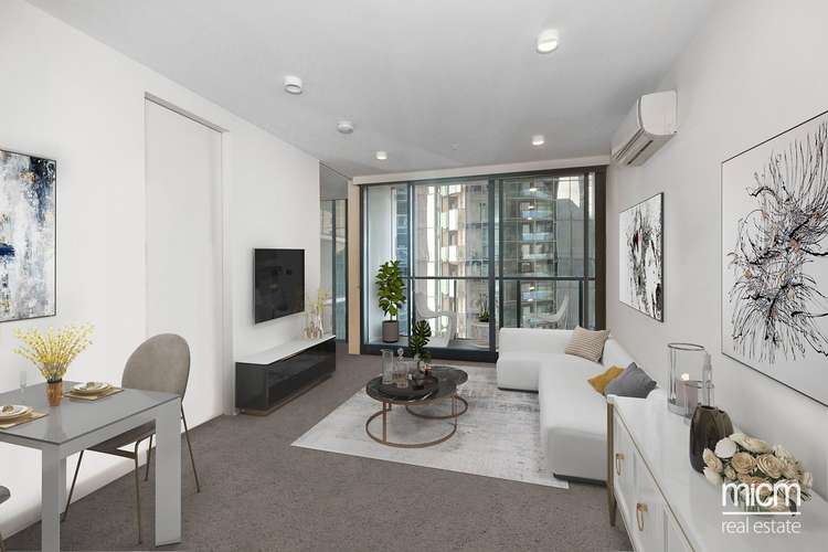 Second view of Homely apartment listing, 1814/33 Mackenzie Street, Melbourne VIC 3000
