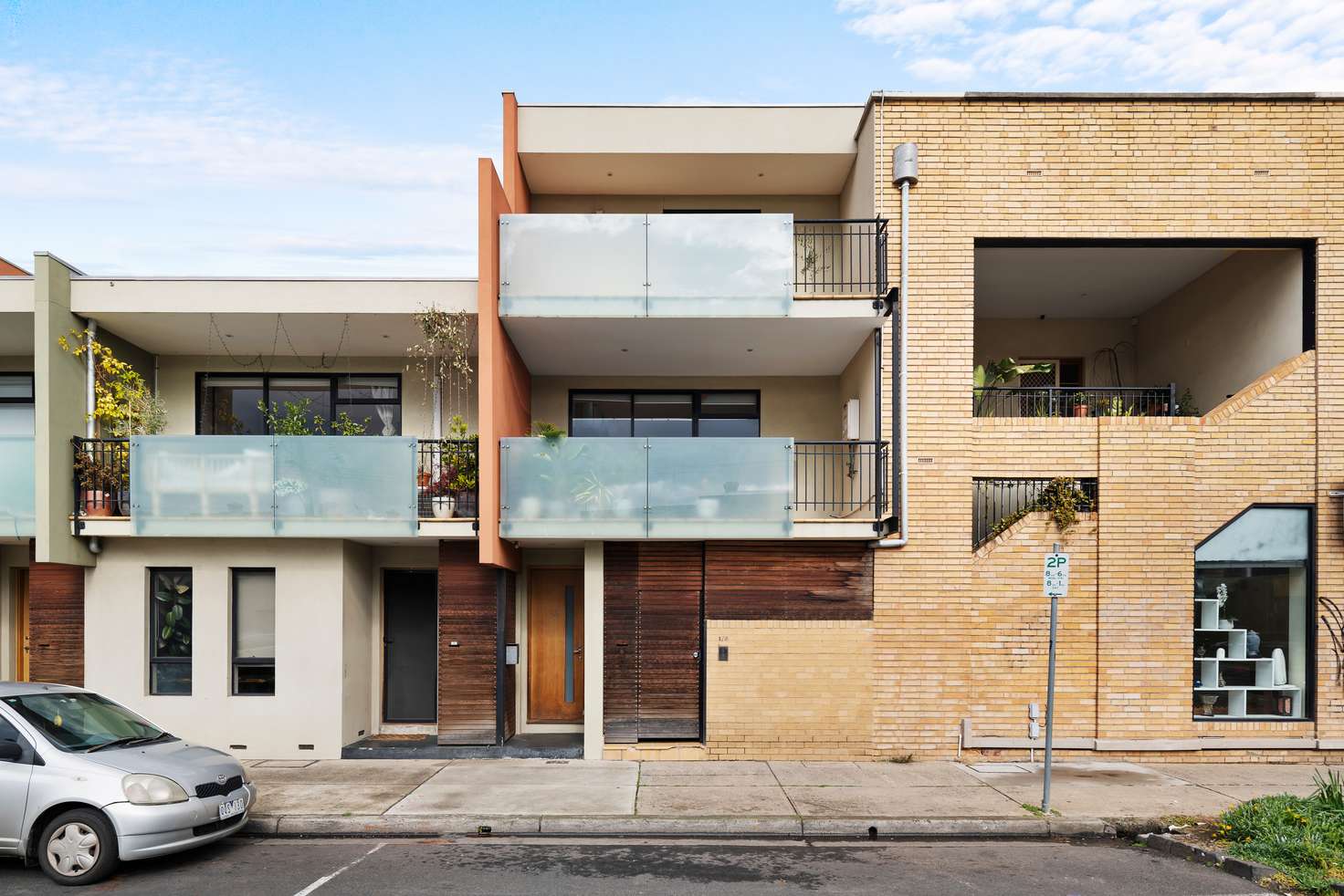 Main view of Homely townhouse listing, 2/2 Davies Street, Brunswick VIC 3056