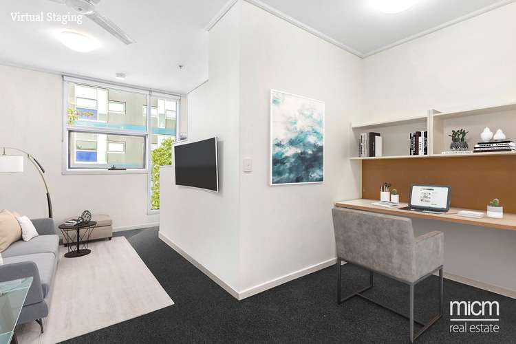 Second view of Homely apartment listing, 222/800 Swanston Street, Carlton VIC 3053