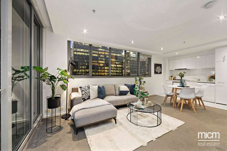 Second view of Homely apartment listing, 2005/8 Downie Street, Melbourne VIC 3000