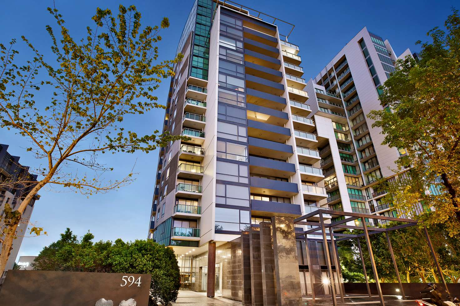 Main view of Homely apartment listing, 203/594 St Kilda Road, Melbourne VIC 3004