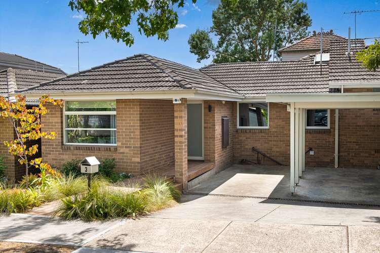 Main view of Homely unit listing, 3/13 Milton Street, Canterbury VIC 3126