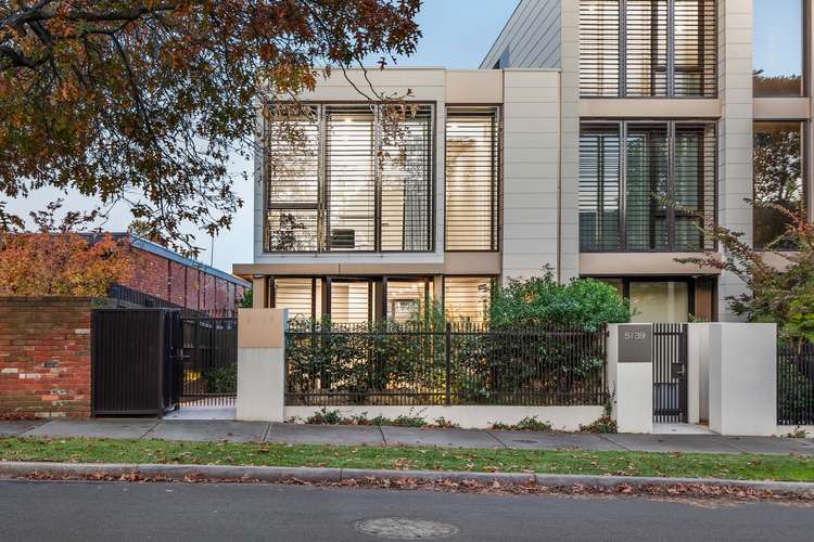 Main view of Homely townhouse listing, 6/39 Lawson Street, Hawthorn East VIC 3123