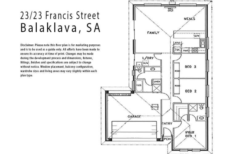 Third view of Homely house listing, 23/23 Francis  Street, Balaklava SA 5461