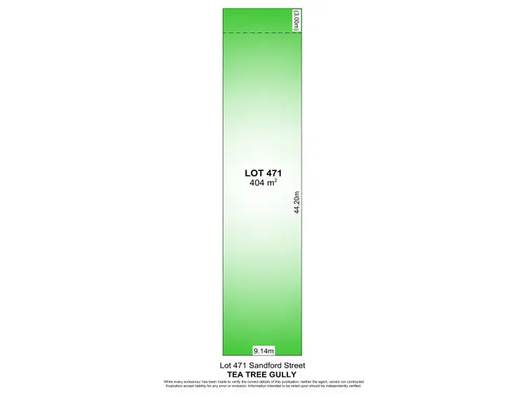 LOT 471 Sandford Street, Tea Tree Gully SA 5091