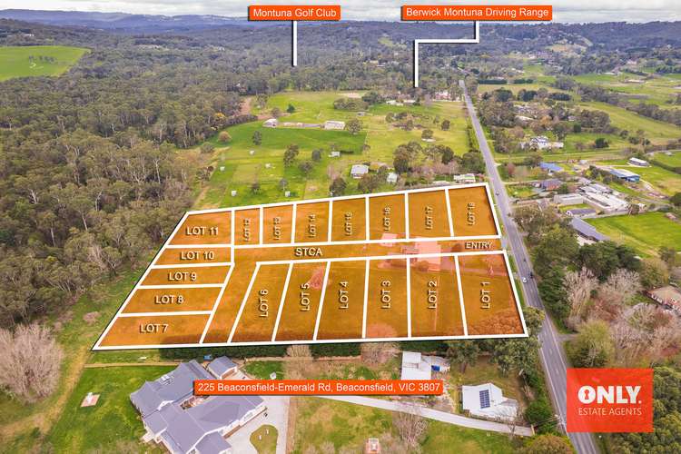 Main view of Homely acreageSemiRural listing, 225 Beaconsfield-Emerald Road, Beaconsfield VIC 3807