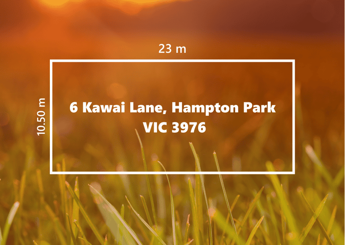 6 Kawai Lane, Hampton Park VIC 3976