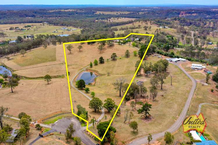Main view of Homely acreageSemiRural listing, 20 Caroles Road, Orangeville NSW 2570