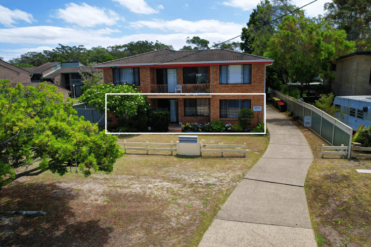 Main view of Homely unit listing, 1/72 Bent Street, Tuncurry NSW 2428