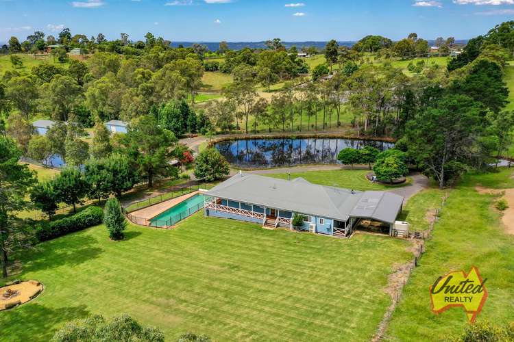Main view of Homely acreageSemiRural listing, 45 Frankum Drive, Orangeville NSW 2570