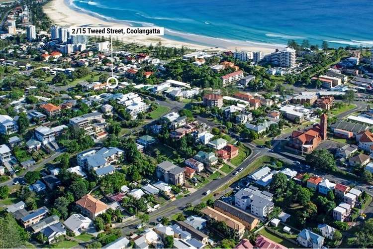 Main view of Homely unit listing, 2/15 Tweed Street, Coolangatta QLD 4225