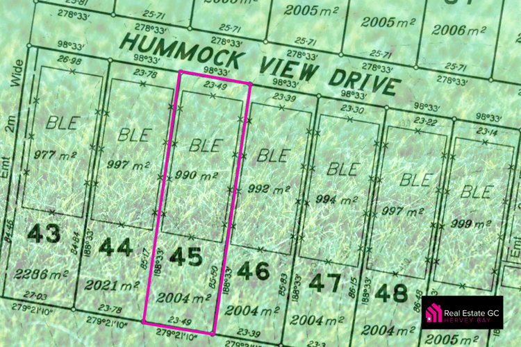 Lot 45 Hummock View Drive, Craignish QLD 4655