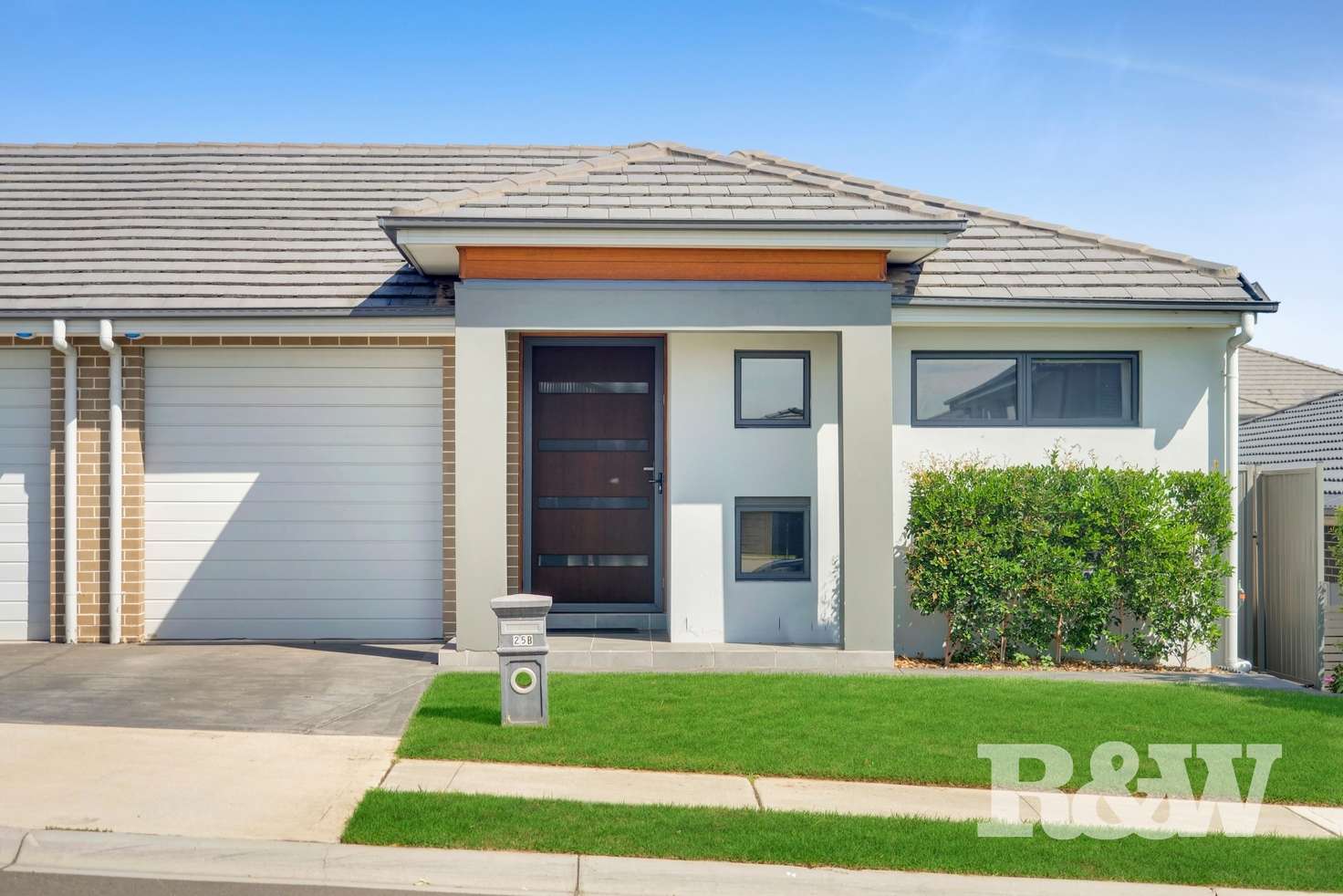 Main view of Homely semiDetached listing, 25B Evans Street, Oran Park NSW 2570