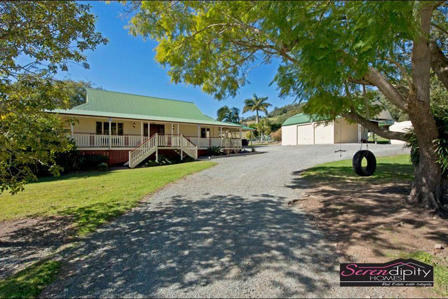Main view of Homely acreageSemiRural listing, 23 Buchbachs Road, Cedar Creek QLD 4207
