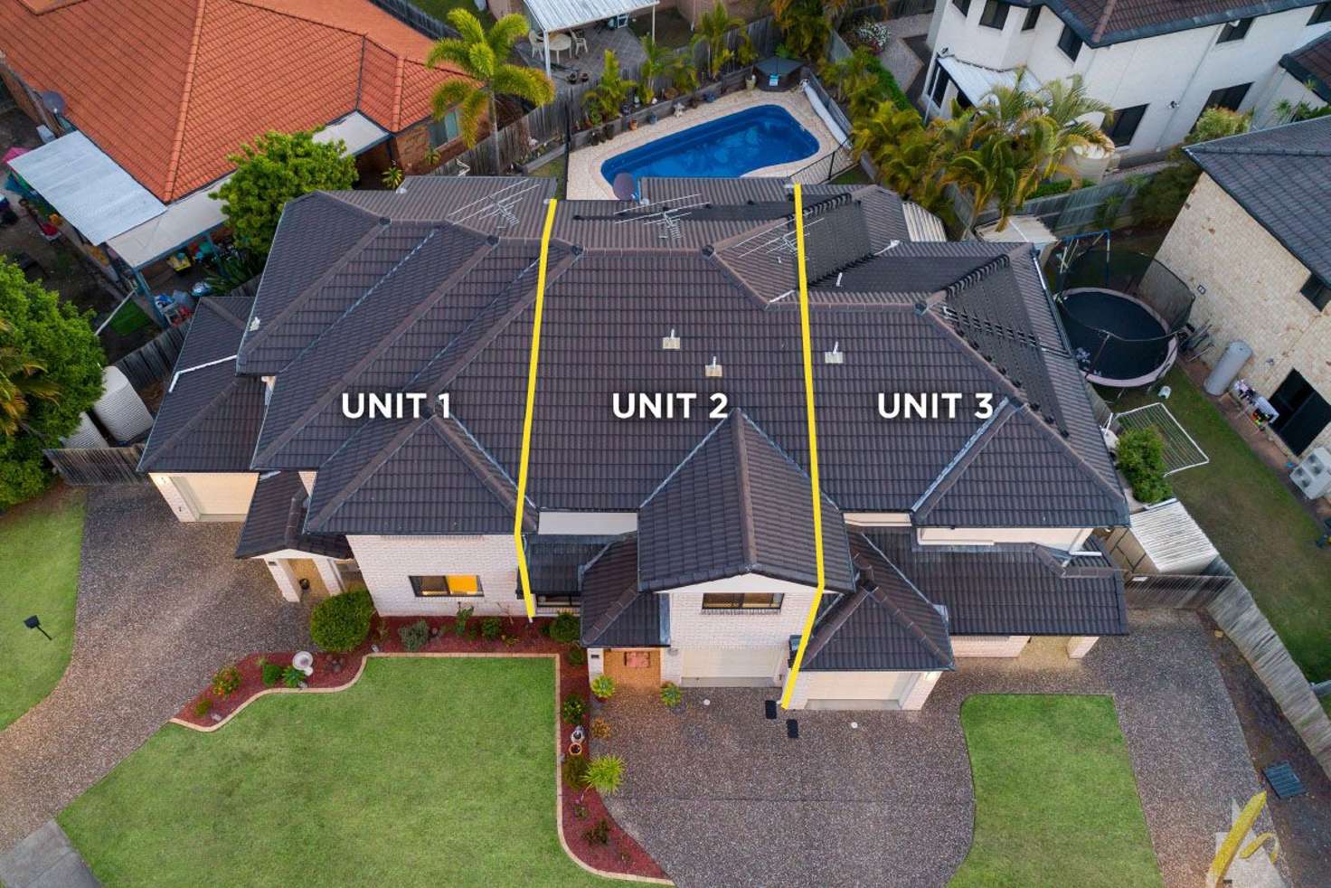 Main view of Homely townhouse listing, 1,2 & 3/37 Carisbrook Cct, Forest Lake QLD 4078