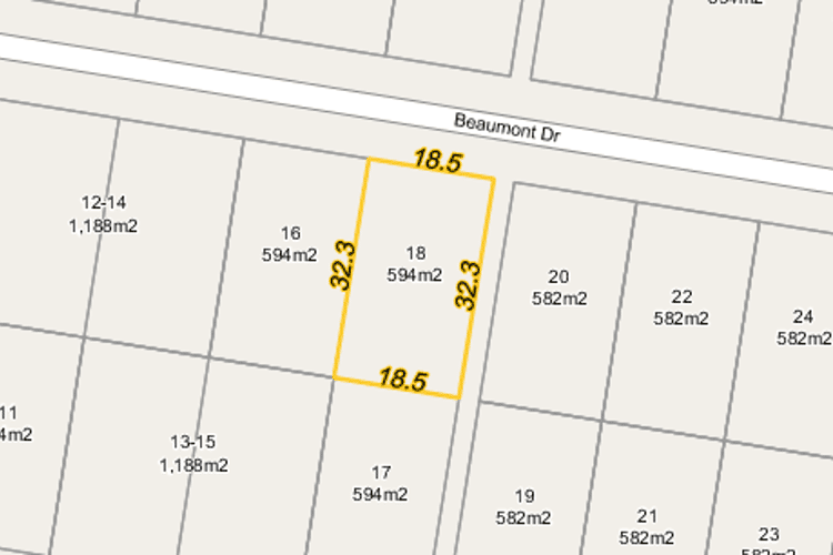 Main view of Homely residentialLand listing, LOT 574, 18 Beaumont Drive, Russell Island QLD 4184