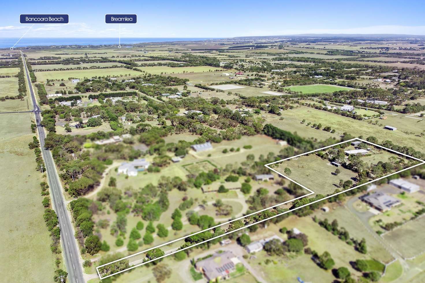 Main view of Homely acreageSemiRural listing, 48 Breamlea Road, Connewarre VIC 3227