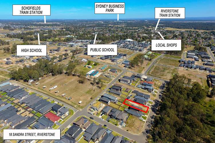 Third view of Homely residentialLand listing, 18 Sandra Street, Riverstone NSW 2765