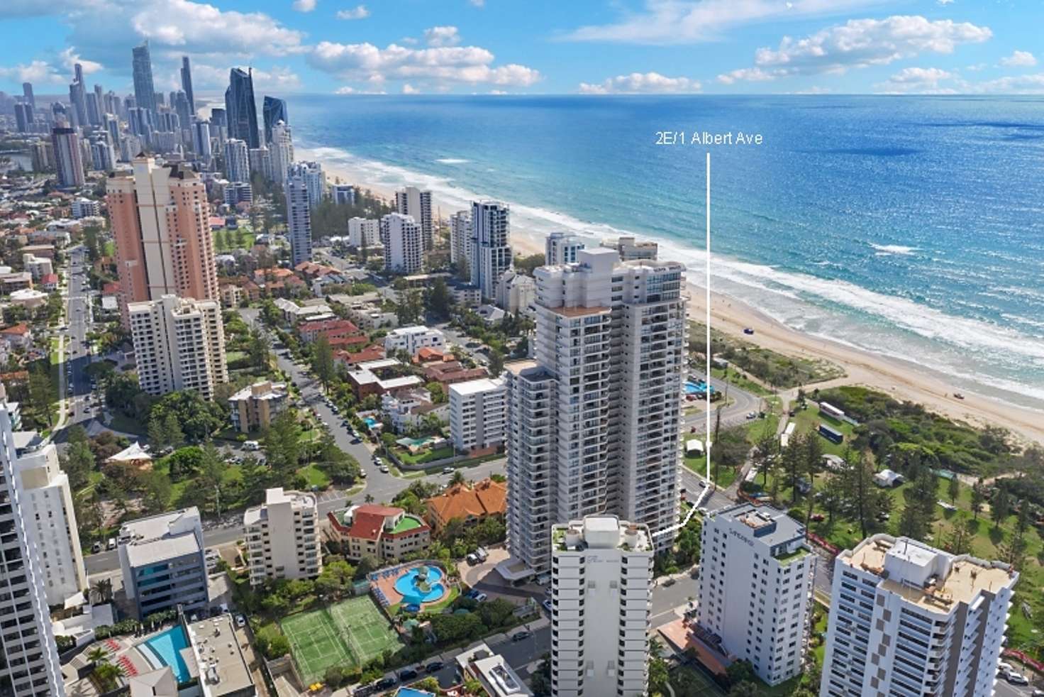 Main view of Homely apartment listing, 2E/1 Albert Avenue, Broadbeach QLD 4218