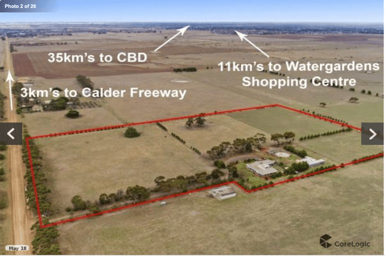 Third view of Homely acreageSemiRural listing, 527-561 Holden Road, Plumpton VIC 3335