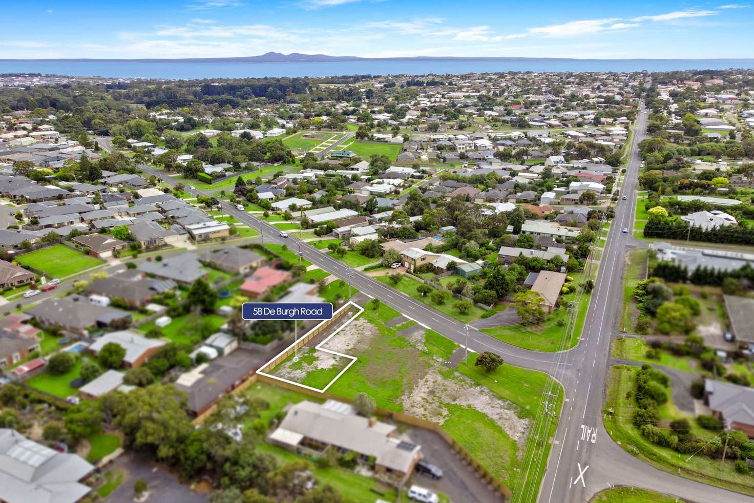 Main view of Homely residentialLand listing, 58 De Burgh Road, Drysdale VIC 3222