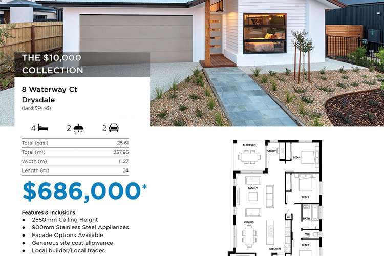 Sixth view of Homely residentialLand listing, 8 Waterway Court, Drysdale VIC 3222