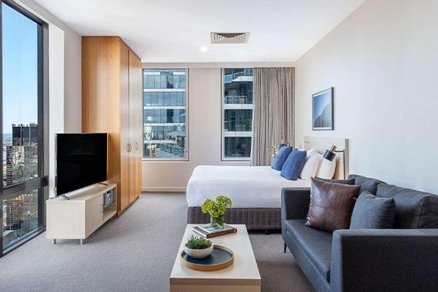 Main view of Homely studio listing, Studio Premium/60 Market, Melbourne VIC 3000