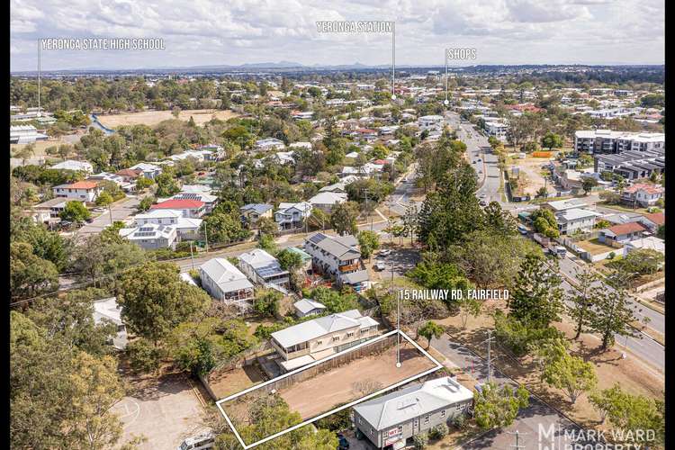 Second view of Homely residentialLand listing, 15 Railway Road, Fairfield QLD 4103