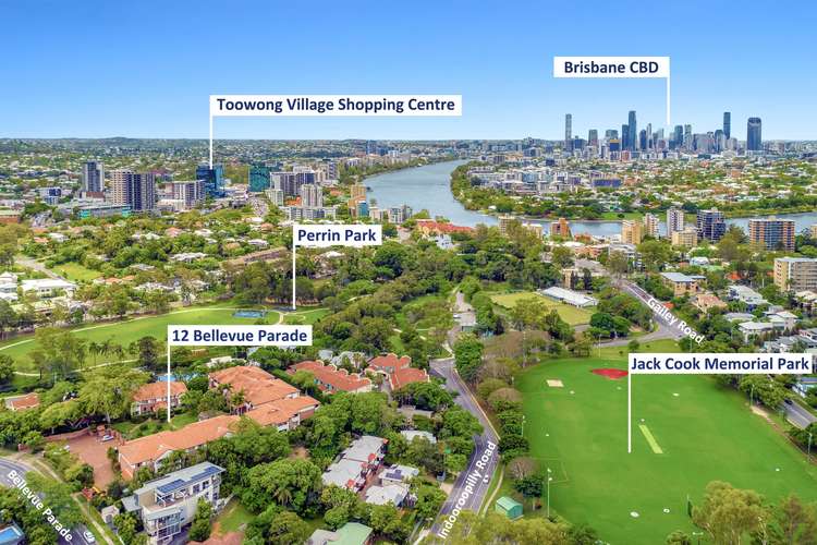 Fifth view of Homely apartment listing, 3/12 Bellevue Parade, Taringa QLD 4068