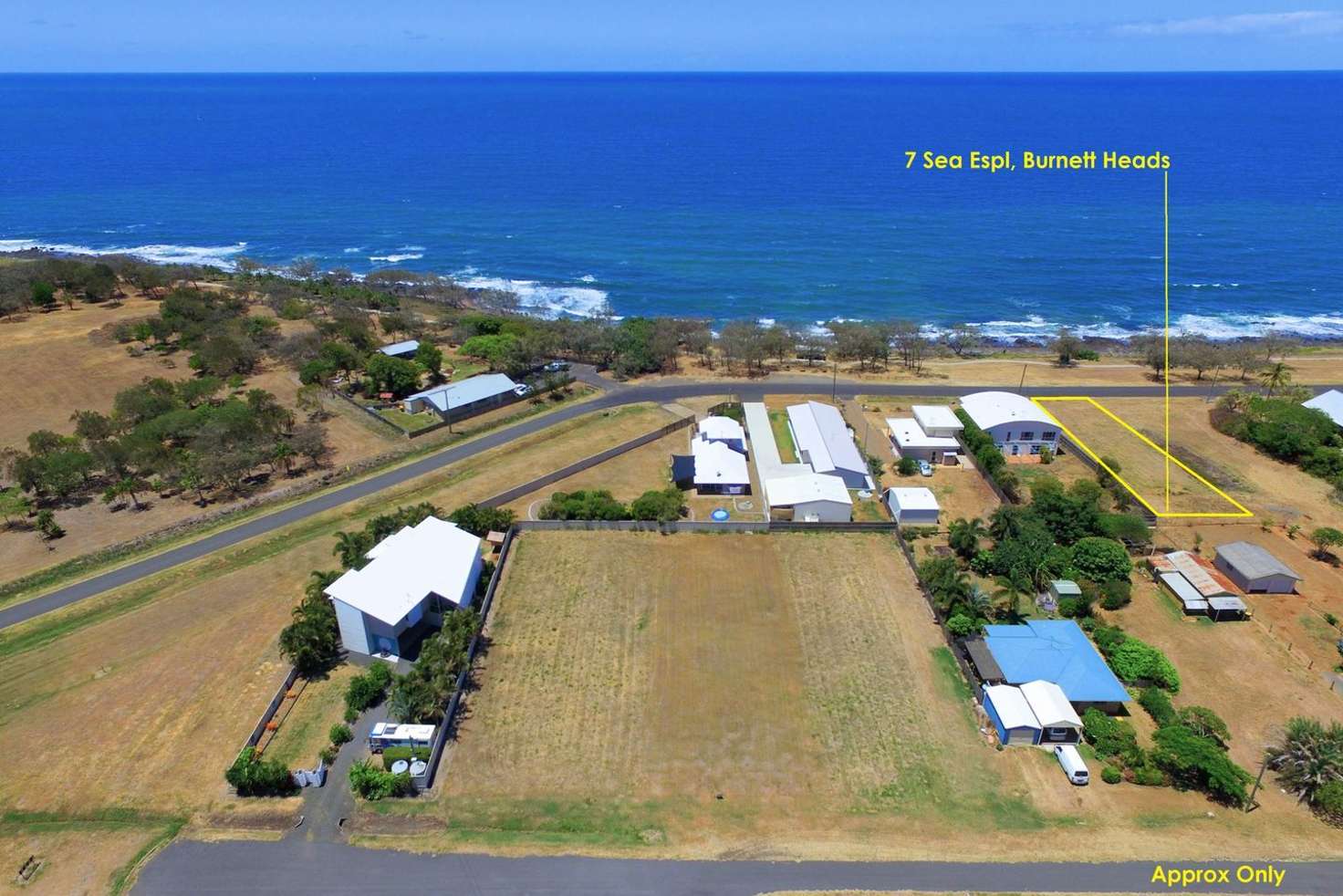 Main view of Homely residentialLand listing, 7 Sea Esplanade, Burnett Heads QLD 4670