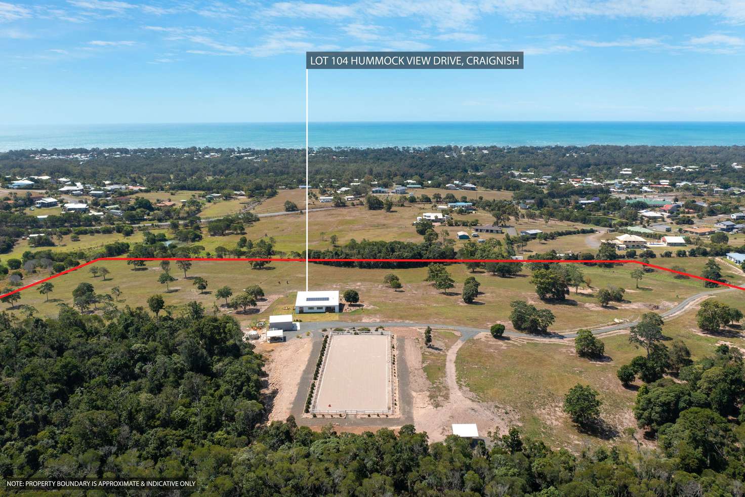 Main view of Homely acreageSemiRural listing, Lot 104 Hummock View Dr, Craignish QLD 4655