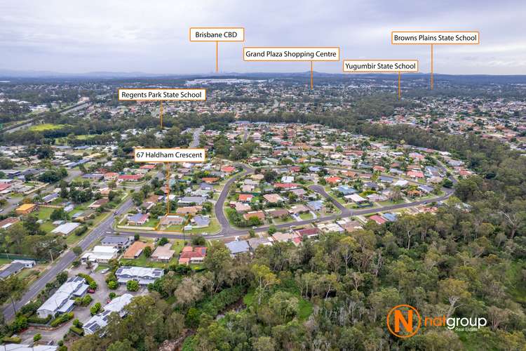 Second view of Homely house listing, 67 Haldham Crescent, Regents Park QLD 4118