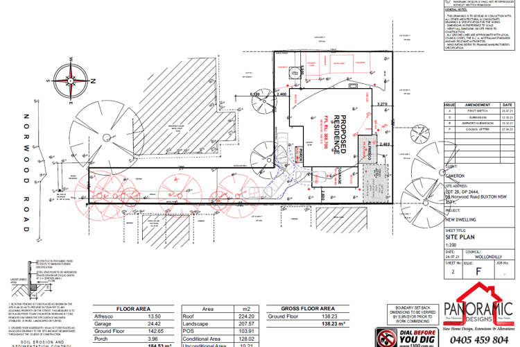 Second view of Homely residentialLand listing, 56 Norwood Road, Buxton NSW 2571