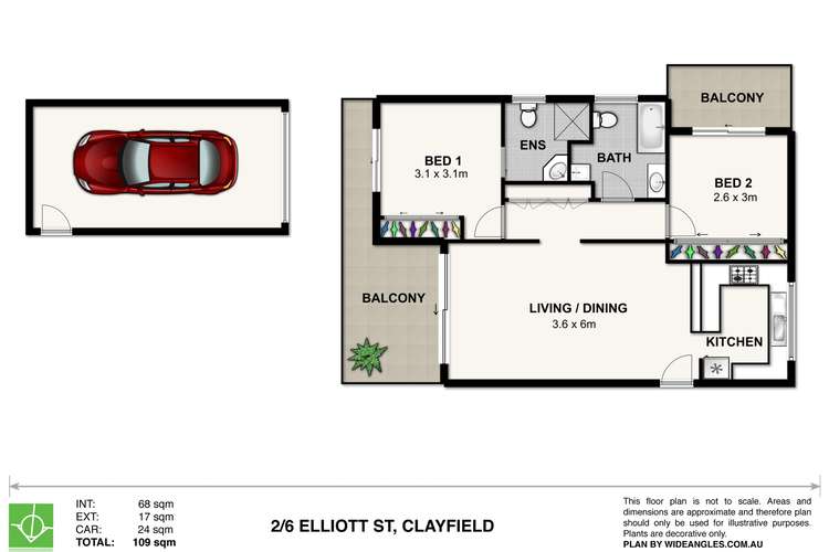 Fifth view of Homely unit listing, 2/6 Elliott Street, Clayfield QLD 4011