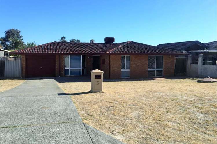 Main view of Homely house listing, 5 Gloves Place, Beechboro WA 6063