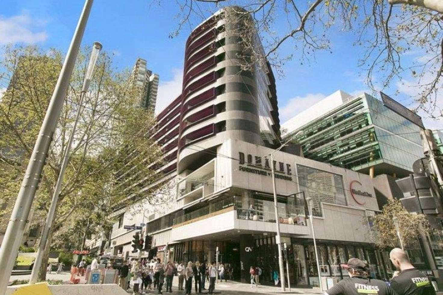 Main view of Homely apartment listing, 411/300 Swanston Street, Melbourne VIC 3000