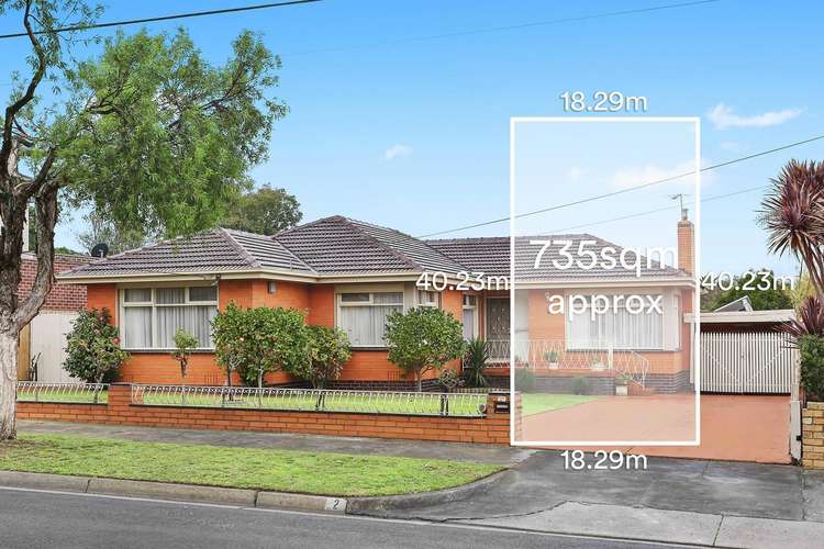 Main view of Homely house listing, 2 Damon Road, Mount Waverley VIC 3149