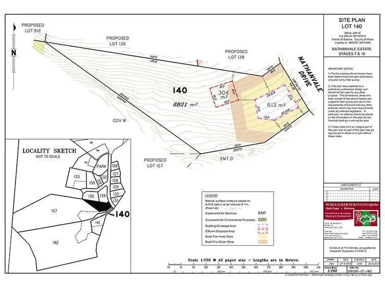Third view of Homely land listing, 153 Nathanvale Drive, Mount Nathan QLD 4211