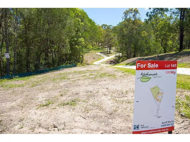 Main view of Homely land listing, 141 Nathanvale Drive, Mount Nathan QLD 4211