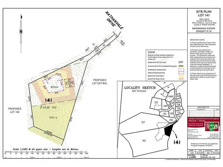 Third view of Homely land listing, 141 Nathanvale Drive, Mount Nathan QLD 4211