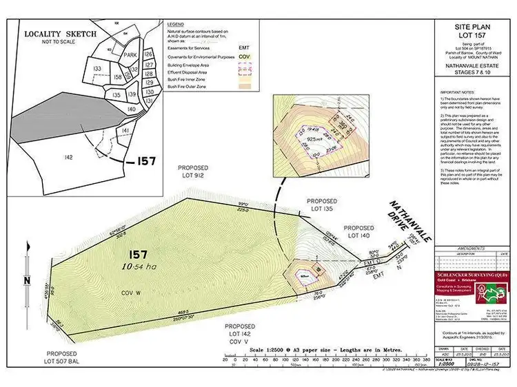 Third view of Homely land listing, 157 Nathanvale Drive, Mount Nathan QLD 4211