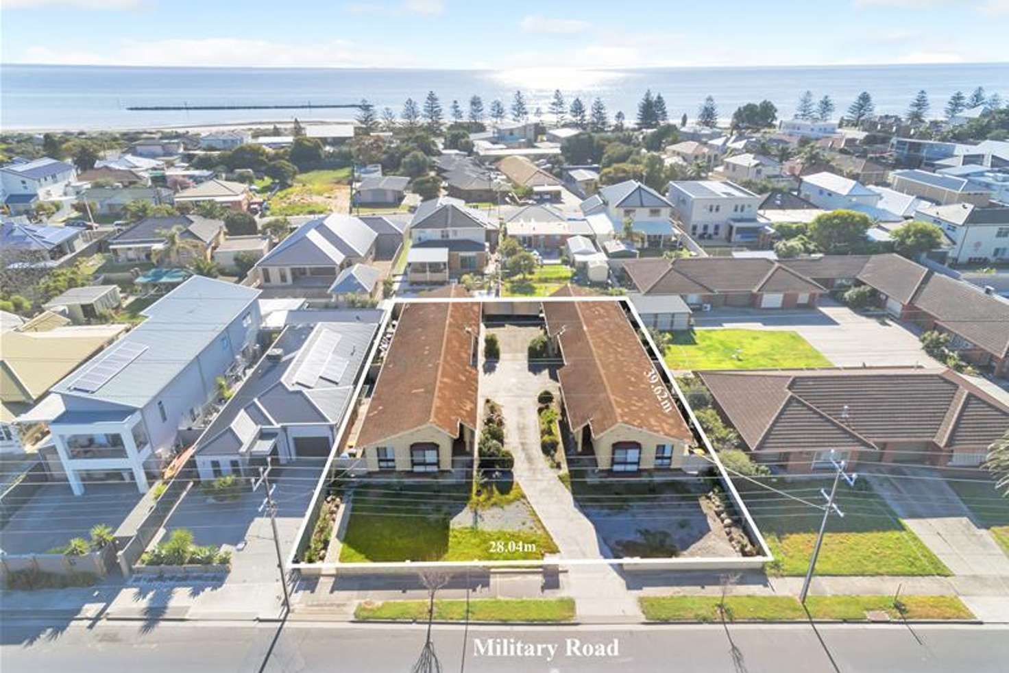 Main view of Homely unit listing, 1-4/9-11 Military Road, Semaphore South SA 5019