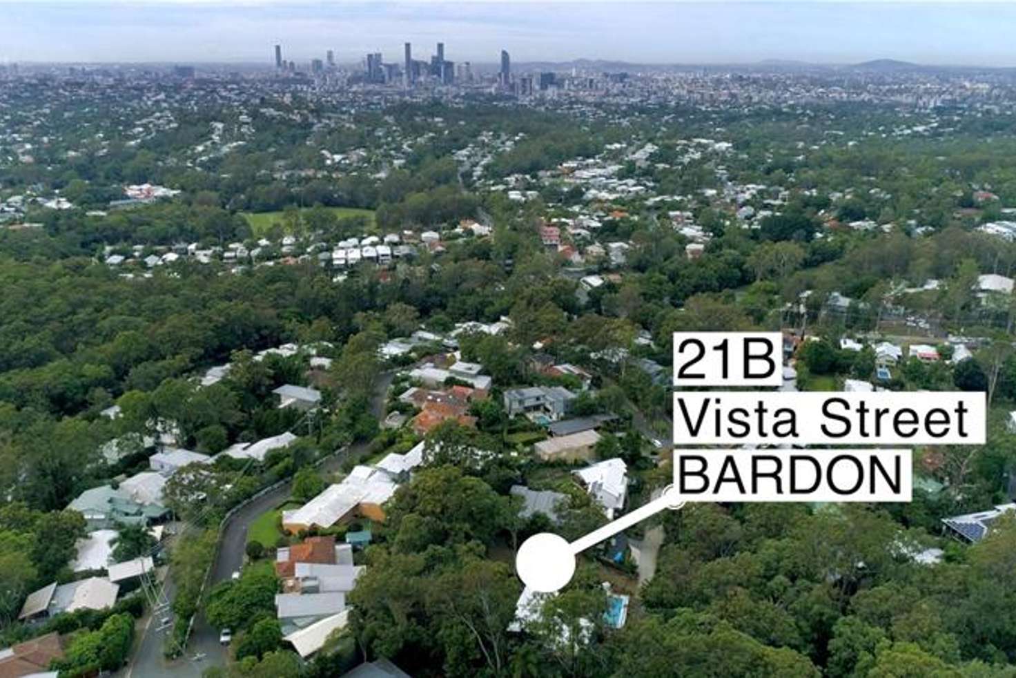 Main view of Homely residentialLand listing, 21B Vista Street, Bardon QLD 4065