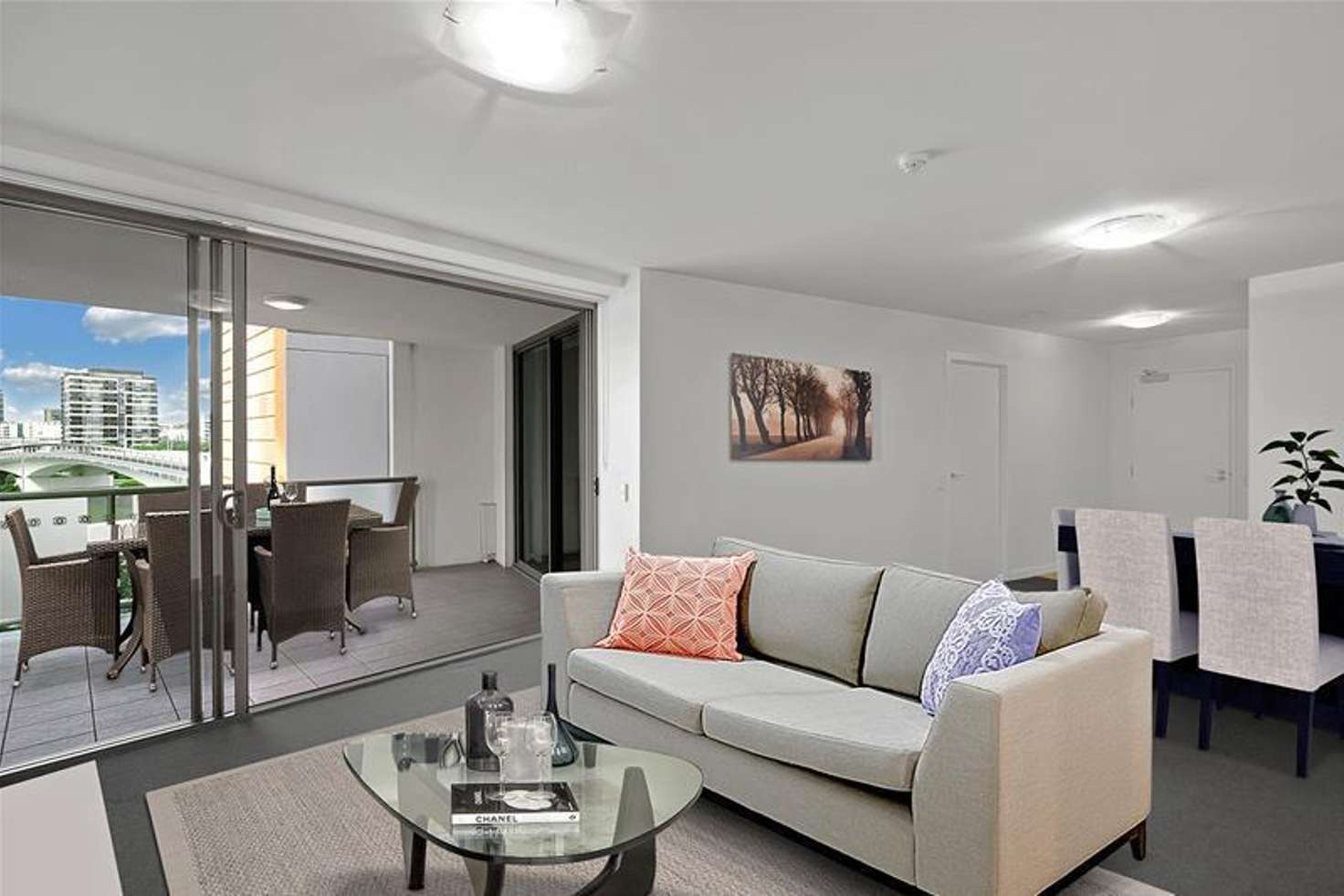 Main view of Homely apartment listing, 1310/92 Quay Street, Brisbane City QLD 4000